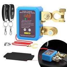 Interruttore di disconnessione intelligente con telecomando per batteria auto, stile: intelligente con display digitale