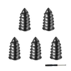Chiodi per riparazione pneumatici a vuoto per motociclette elettriche, set: 5 pezzi grandi + cacciavite