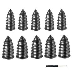 Chiodi per riparazione pneumatici a vuoto per motociclette elettriche, set: 10 pezzi piccoli + 10 pezzi grandi + cacciavite