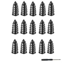 Chiodi per riparazione pneumatici a vuoto per motociclette elettriche, set: 15 pezzi piccoli + cacciavite