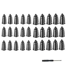 Chiodi per riparazione pneumatici a vuoto per motociclette elettriche, set: 15 pezzi piccoli + 15 pezzi grandi + cacciavite