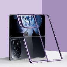 Per Xiaomi Mix Fold 4 6D Custodia antiurto per PC galvanica per telefono (viola)
