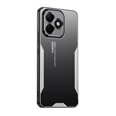 Per Honor X60i Blade Series TPU Hybrid Metal Phone Case (Argento)