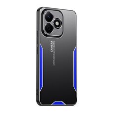 Per Honor X60i Blade Series Custodia per telefono in metallo ibrida in TPU (blu)