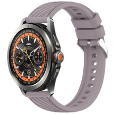 Per Xiaomi Watch S4 Sport Stripe Texture cinturino in silicone da 22 mm (Roland Purple)
