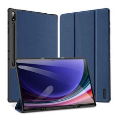 Per Samsung Galaxy Tab S10 Ultra DUX DUCIS Domo Series Custodia magnetica in pelle per tablet (blu)