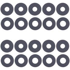 Per Xiaomi Poco X6 Neo 10 pezzi Obiettivo della fotocamera posteriore