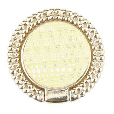 Supporto ad anello per cellulare in metallo con diamante Flash (oro + giallo)