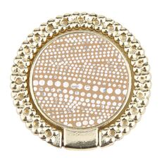 Supporto ad anello per cellulare in metallo con diamante Flash (oro + colore della pelle)