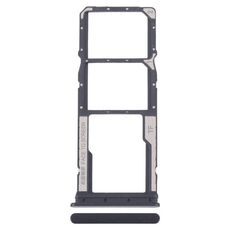 Per Xiaomi Redmi 13R Vassoio scheda SIM originale + Vassoio scheda SIM + Vassoio scheda Micro SD (nero)