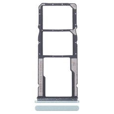Per Xiaomi Redmi 13R Vassoio scheda SIM originale + Vassoio scheda SIM + Vassoio scheda Micro SD (verde)
