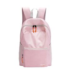Zaino pieghevole leggero Zaino per studenti Zaino per scuola Grande capacità Zaino da viaggio per campeggio Escursionismo all'aperto (rosa)