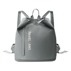 Zaino da nuoto impermeabile Borsa da palestra separata bagnata/asciutta Borsa da viaggio d'affari Borsa portaoggetti per scarpe (grigio)