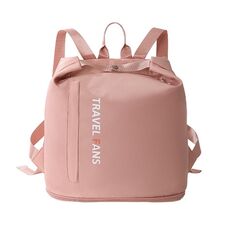 Zaino da nuoto impermeabile Borsa da palestra separata bagnata/asciutta Borsa da viaggio d'affari Borsa portaoggetti per scarpe (rosa)