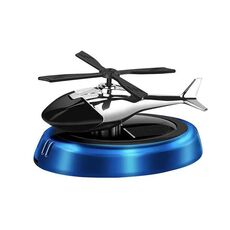 Ornamenti per aromaterapia rotanti solari montati su auto (blu)