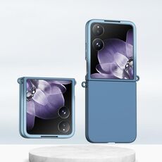 Per Xiaomi Mix Flip Gradient Color Skin Feel PC Custodia antiurto a copertura totale per telefono cellulare (blu sfumato)