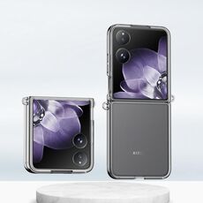 Per Xiaomi Mix Flip Gradient Color Skin Feel PC Custodia antiurto a copertura totale per telefono cellulare (trasparente)
