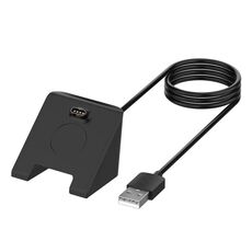 Per Garmin Fenix ​​8 AMOLED USB Interface Vertical Watch Charger, lunghezza: 1 m (nero)