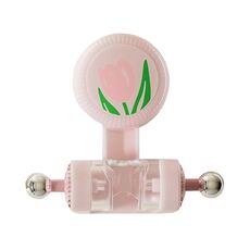 Supporto per soffione doccia a ventosa senza foratura per il bagno, gancio per doccia Tulip (rosa)
