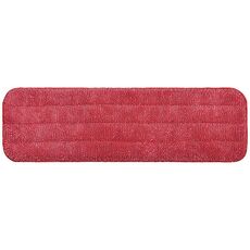 Ricambi per Spray Mop, ricariche per mop in microfibra riutilizzabili, 14x46 cm, rosso