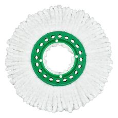 Per Libman Tornado Spin Mop Microfiber Mop Pad Parti di Ricambio (Bianco)