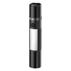 Torcia elettrica multifunzionale originale Xiaomi Mijia 1000LM IPX4 con luce laterale (nera)
