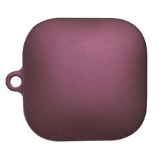 Per Redmi Buds 6 Active Edition Custodia protettiva rigida in PC satinato per auricolari Bluetooth (rosso vino)