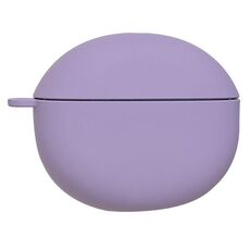 Custodia protettiva per auricolari Bluetooth in PC rigido satinato For Honor Earbuds X7 (viola)