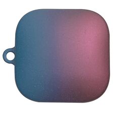 Per Redmi Buds 6 Active Edition Custodia protettiva per auricolari Bluetooth in PC rigido satinato sfumato (blu viola)