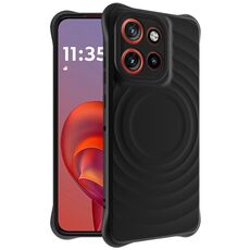 Per Motorola Moto S50 5G IMAK UC-6 Series Custodia morbida per telefono Manbo Frosting (nero)