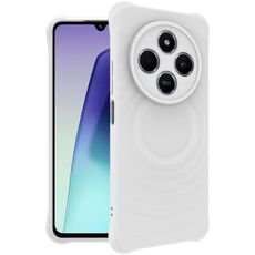 Per Redmi 14C 4G IMAK UC-6 Series Custodia morbida per telefono Manbo Frosting (bianca)