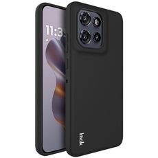 Per Motorola Edge 50 Neo IMAK UC-3 Series Custodia antiurto in TPU satinato per telefono (nero)