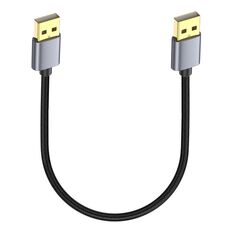 Cavo di estensione dati di ricarica USB2.0 maschio-maschio, lunghezza: 0,3 m