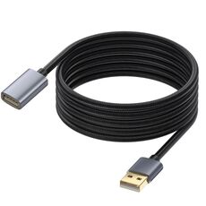Cavo di estensione dati di ricarica USB2.0 A maschio-A femmina, lunghezza: 1,8 m
