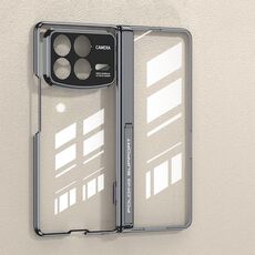 Per Xiaomi Mix Fold 4 GKK Custodia antiurto per telefono con cerniera pieghevole magnetica integrata (nero)