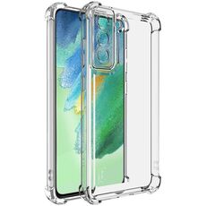 Per Samsung Galaxy S21 FE 5G IMAK UX-4 Series Custodia antiurto a quattro angoli per telefono (trasparente)