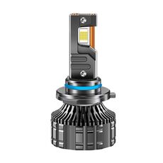 Faro anteriore spesso in lega di alluminio con tre tubi di rame a LED da 95 W, lampadina: 9006