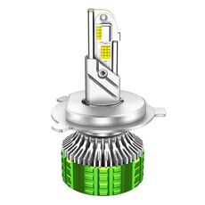 Faro per auto impermeabile in lega di alluminio con doppio tubo di rame a LED da 100 W, lampadina: H4