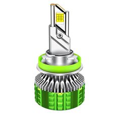 Faro per auto impermeabile in lega di alluminio con doppio tubo di rame a LED da 100 W, lampadina: H11