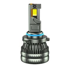 Fari per auto spessi impermeabili in lega di alluminio con tubo di rame da 18 LED, lampadina: 9006