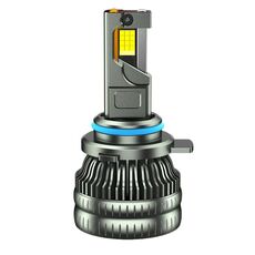 Fari per auto spessi impermeabili in lega di alluminio con 18 LED, tre tubi di rame, lampadina: 9012