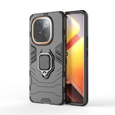 Per vivo iQOO Z9s Pro Custodia antiurto per PC + TPU (Nero)
