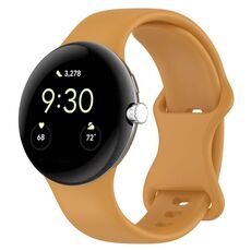 Per Google Pixel Watch 3 41mm Cinturino ufficiale in silicone (giallo)