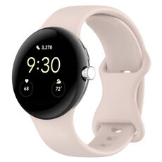 Per Google Pixel Watch 3 41mm Cinturino ufficiale in silicone (rosa)