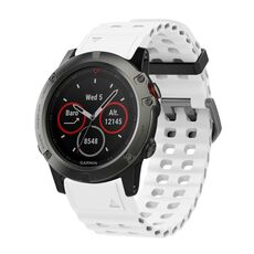 Cinturino per orologio in silicone a sgancio rapido Ocean da 26 mm (bianco)
