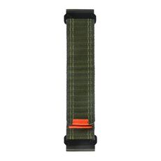 Cinturino per orologio con chiusura a strappo e sgancio rapido in nylon da 26 mm (verde militare)