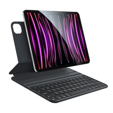 Per iPad Pro 11 2022 / Air 10.9 2022 Yesido Custodia in pelle con tastiera magnetica a clip bifacciale (nera)