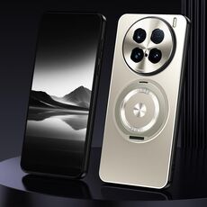Per vivo X100 Ultra Supporto Rotante Custodia per Telefono in Metallo Smerigliato (Titanio)
