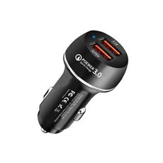 Caricabatterie per auto completamente compatibile USB QC3.0 45W 30W + USB 2.0 (nero)