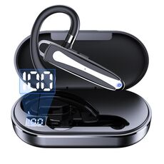 Auricolare Bluetooth con display digitale, vano di ricarica, auricolare wireless per auto, riduzione del rumore (versione di punta 530-1)